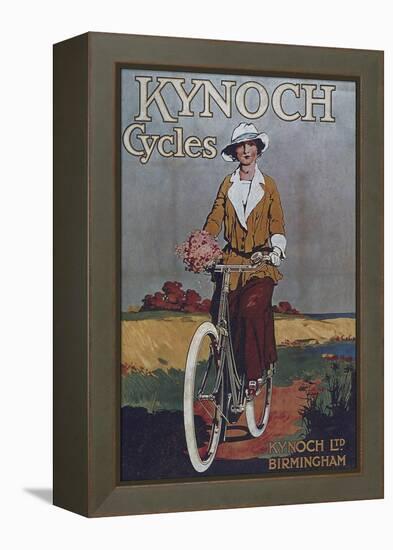 Vintage Bicycle-null-Framed Premier Image Canvas