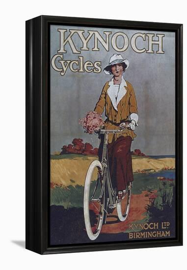 Vintage Bicycle-null-Framed Premier Image Canvas