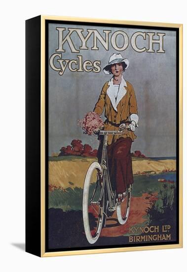 Vintage Bicycle-null-Framed Premier Image Canvas