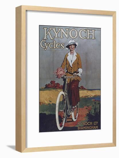 Vintage Bicycle-null-Framed Premium Giclee Print