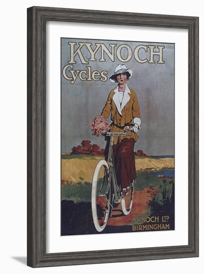 Vintage Bicycle-null-Framed Giclee Print