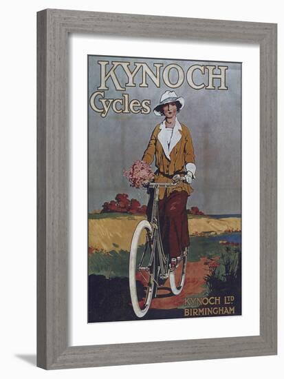 Vintage Bicycle-null-Framed Giclee Print