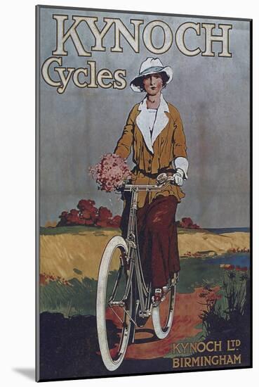 Vintage Bicycle-null-Mounted Giclee Print