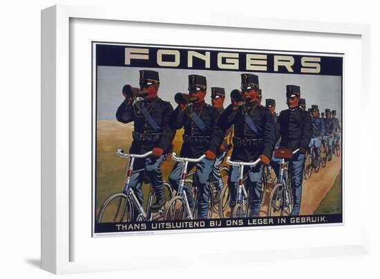 Vintage Bicycle-null-Framed Giclee Print