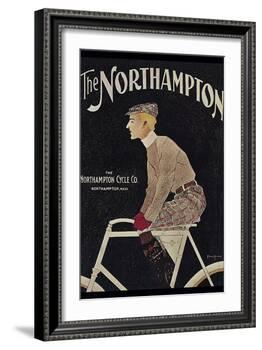Vintage Bicycle-null-Framed Giclee Print