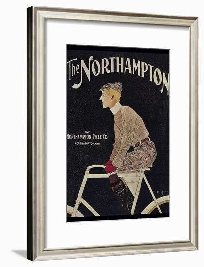 Vintage Bicycle-null-Framed Giclee Print