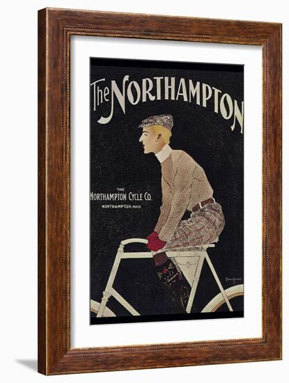 Vintage Bicycle-null-Framed Giclee Print