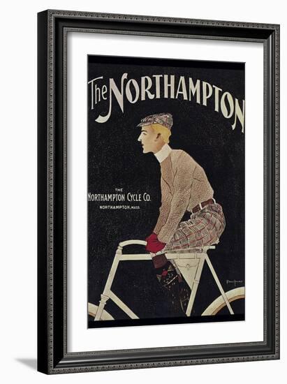 Vintage Bicycle-null-Framed Giclee Print