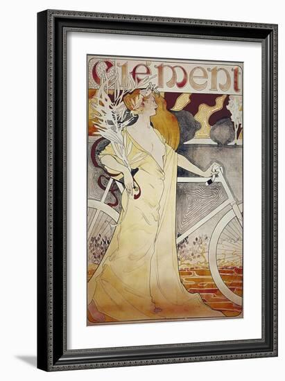 Vintage Bicycle-null-Framed Giclee Print