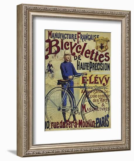 Vintage Bicycle-null-Framed Giclee Print