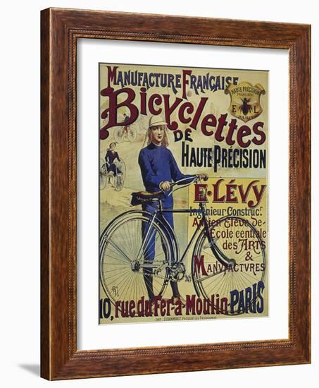 Vintage Bicycle-null-Framed Giclee Print