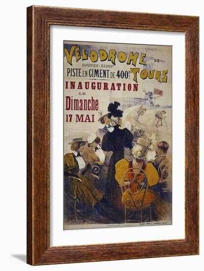 Vintage Bicycle-null-Framed Giclee Print