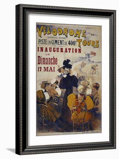 Vintage Bicycle-null-Framed Giclee Print