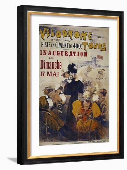 Vintage Bicycle-null-Framed Giclee Print