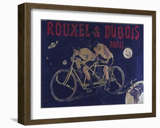 Vintage Bicycle-null-Framed Giclee Print