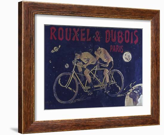 Vintage Bicycle-null-Framed Giclee Print