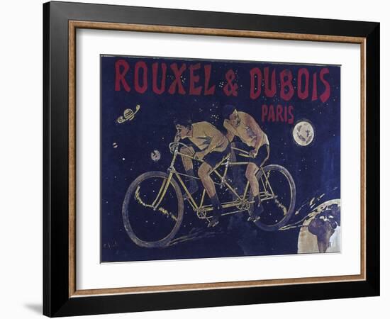 Vintage Bicycle-null-Framed Giclee Print