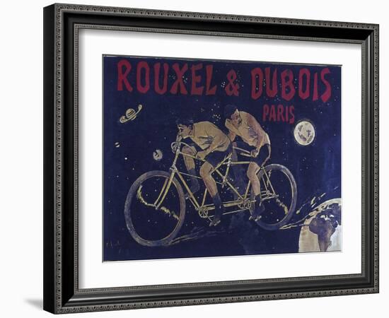 Vintage Bicycle-null-Framed Giclee Print