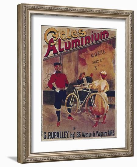 Vintage Bicycle-null-Framed Giclee Print