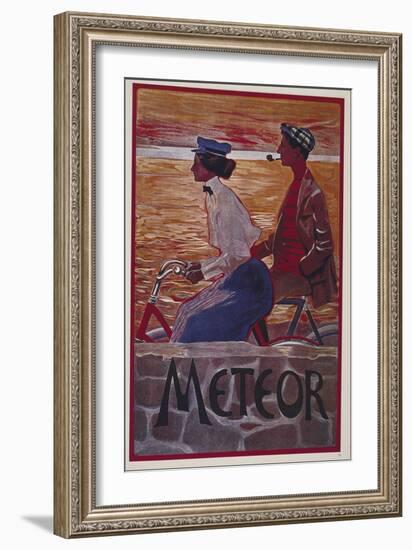 Vintage Bicycle-null-Framed Giclee Print