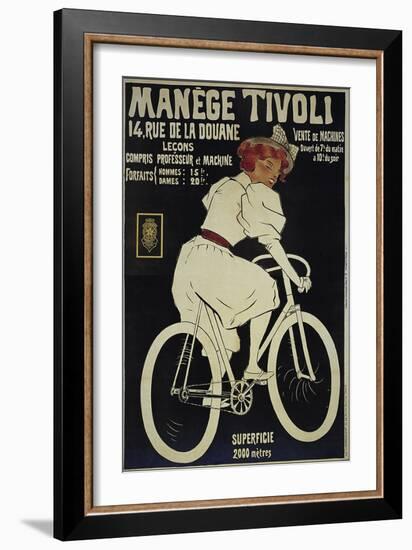 Vintage Bicycle-null-Framed Giclee Print