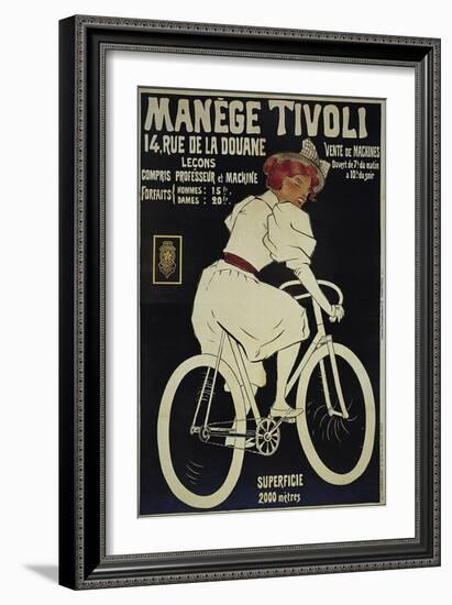 Vintage Bicycle-null-Framed Giclee Print