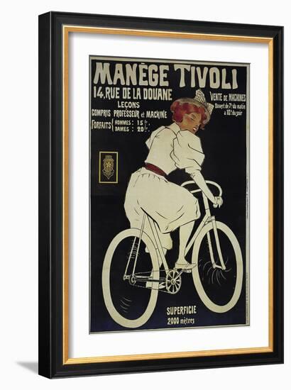 Vintage Bicycle-null-Framed Giclee Print