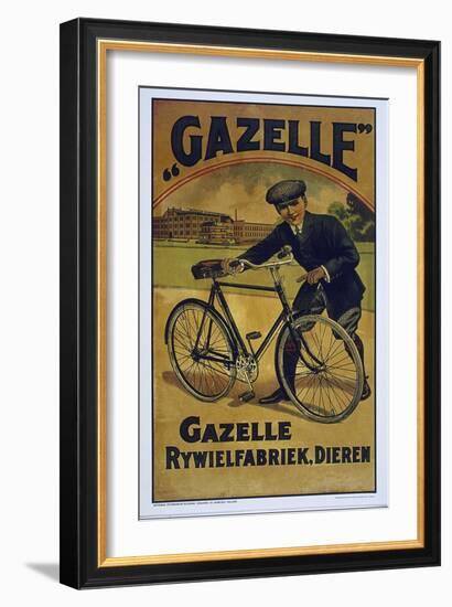 Vintage Bicycle-null-Framed Giclee Print