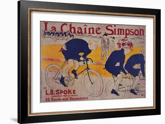 Vintage Bicycle-null-Framed Giclee Print