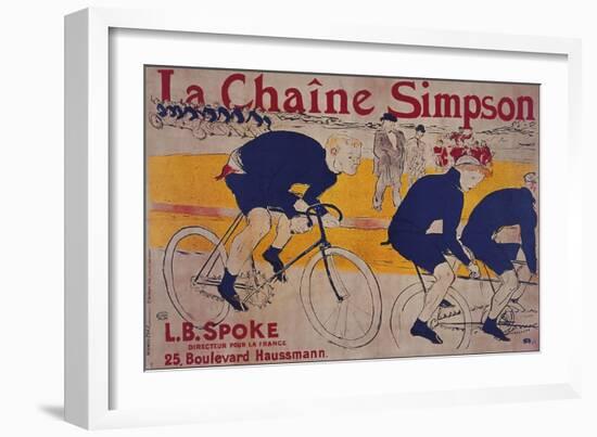 Vintage Bicycle-null-Framed Giclee Print