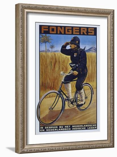 Vintage Bicycle-null-Framed Giclee Print