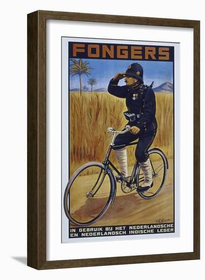 Vintage Bicycle-null-Framed Giclee Print