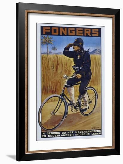 Vintage Bicycle-null-Framed Giclee Print