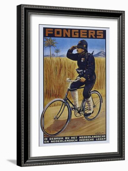 Vintage Bicycle-null-Framed Giclee Print