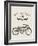 Vintage Bike-vector pro-Framed Art Print