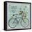 Vintage Bike-Erin Clark-Framed Premier Image Canvas