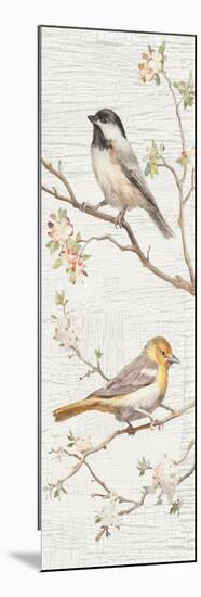 Vintage Birds Panel II-Danhui Nai-Mounted Art Print