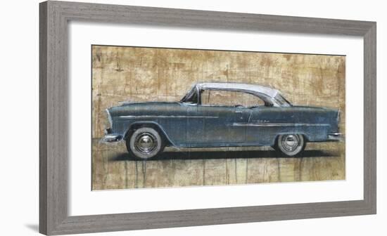 Vintage Blue-Dario Moschetta-Framed Art Print