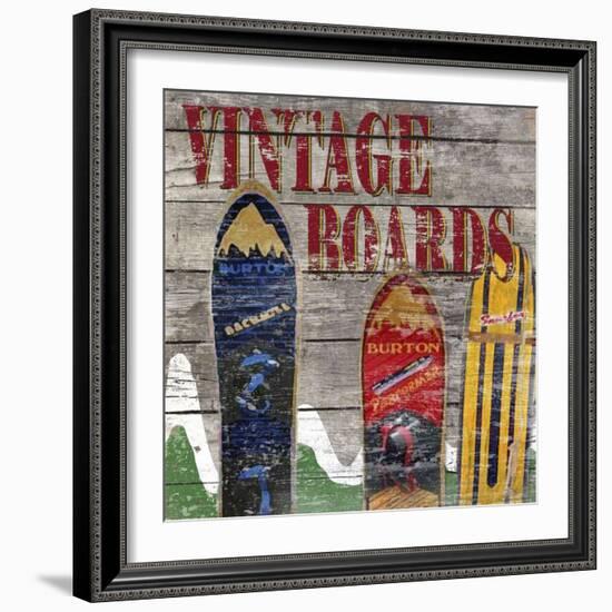 Vintage boards I-Karen Williams-Framed Giclee Print