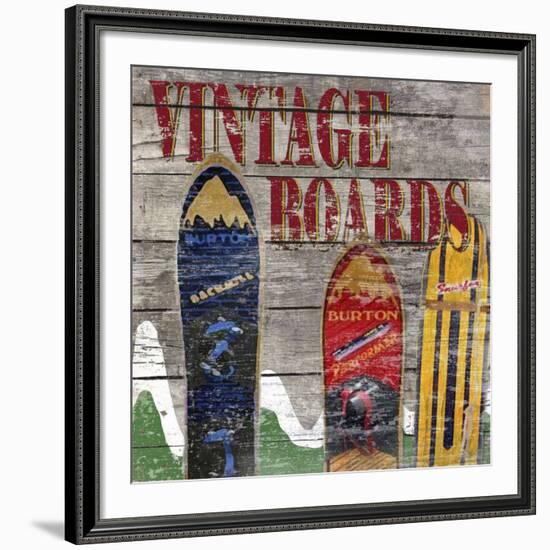 Vintage boards I-Karen Williams-Framed Giclee Print