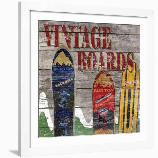 Vintage boards I-Karen Williams-Framed Giclee Print