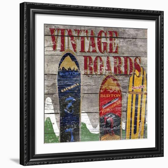 Vintage boards I-Karen Williams-Framed Giclee Print
