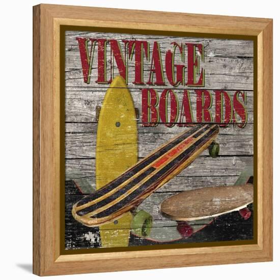 Vintage Boards II-Karen Williams-Framed Premier Image Canvas