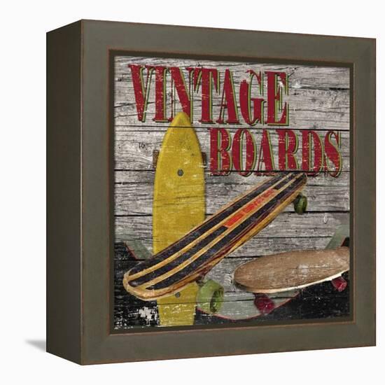 Vintage Boards II-Karen Williams-Framed Premier Image Canvas