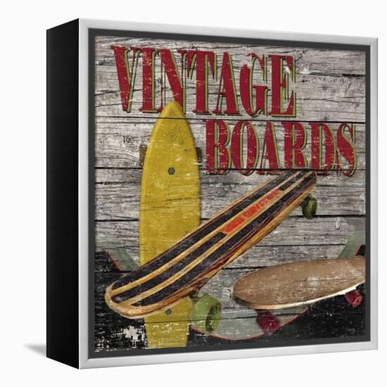 Vintage Boards II-Karen Williams-Framed Premier Image Canvas