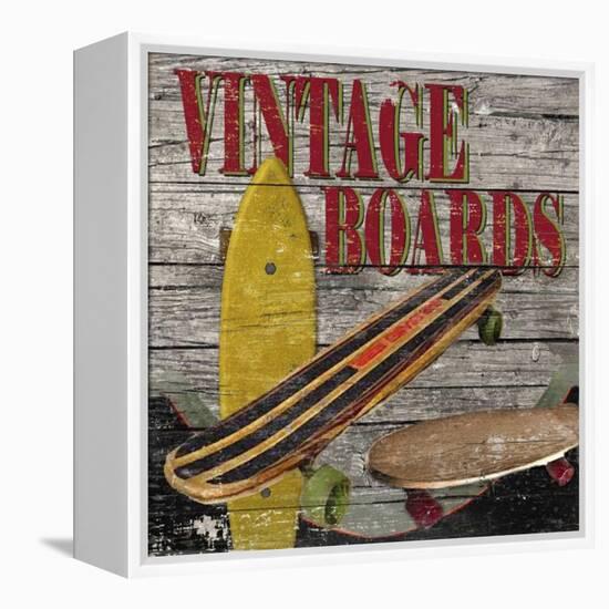 Vintage Boards II-Karen Williams-Framed Premier Image Canvas