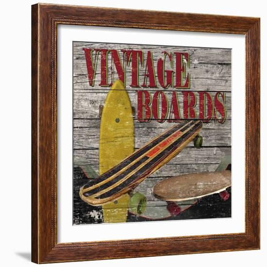 Vintage Boards II-Karen Williams-Framed Giclee Print