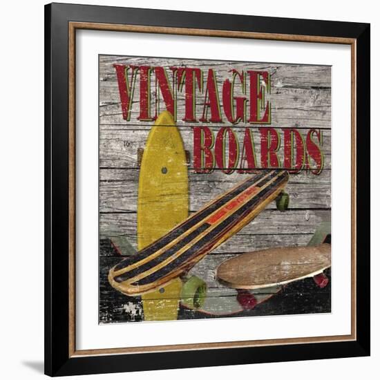 Vintage Boards II-Karen Williams-Framed Giclee Print