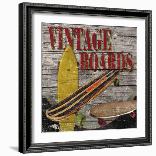 Vintage Boards II-Karen Williams-Framed Giclee Print