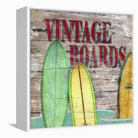 Vintage Boards III-Karen Williams-Framed Premier Image Canvas